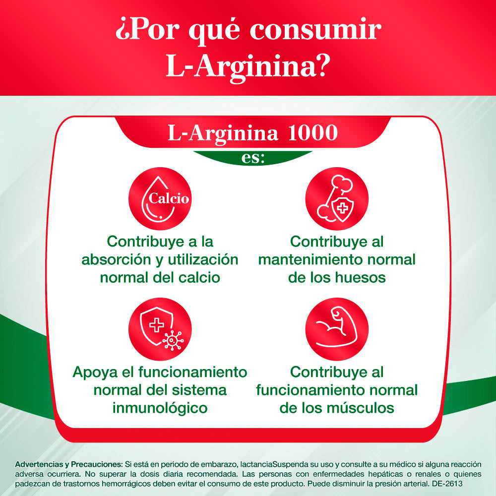 Sunvit L-Arginina 1000 | 60 tabletas