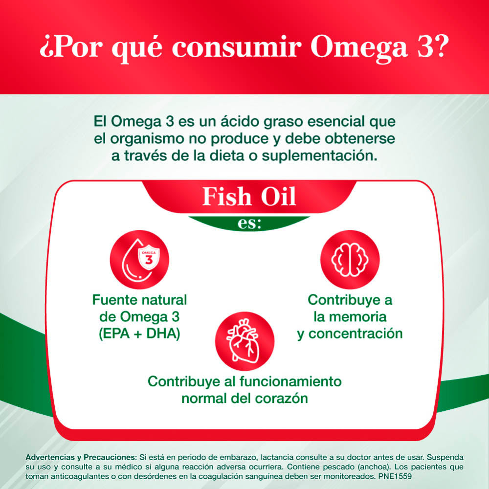 Sunvit Fish Oil 1000 mg Con 100 Cápsula Blanda