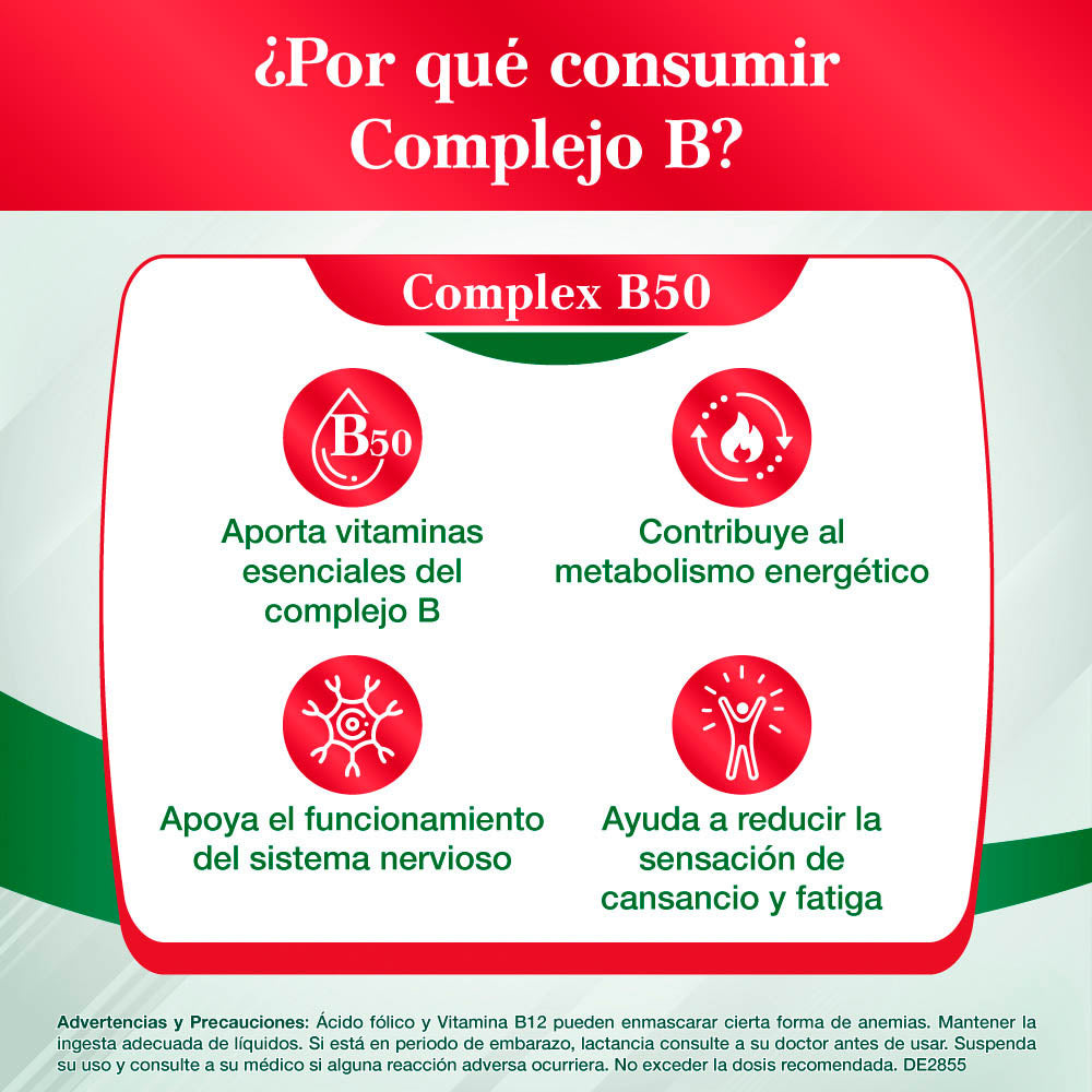Complejo B Complejo Sunvit B  100 tabletas