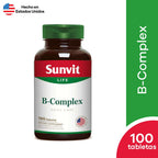 Complejo B Complejo Sunvit B  100 tabletas