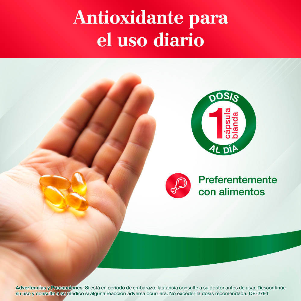 Sunvit Vitamin E 400 IU con 100 Cápsula Blanda