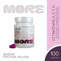 More Multi Gomitas Multivitamínicas Frutos Rojos | 100 gomitas