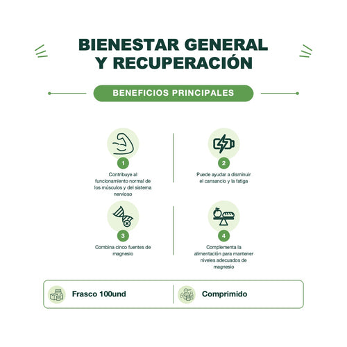 Ana María Lajusticia Magnesio Total 5 | 100 comprimidos