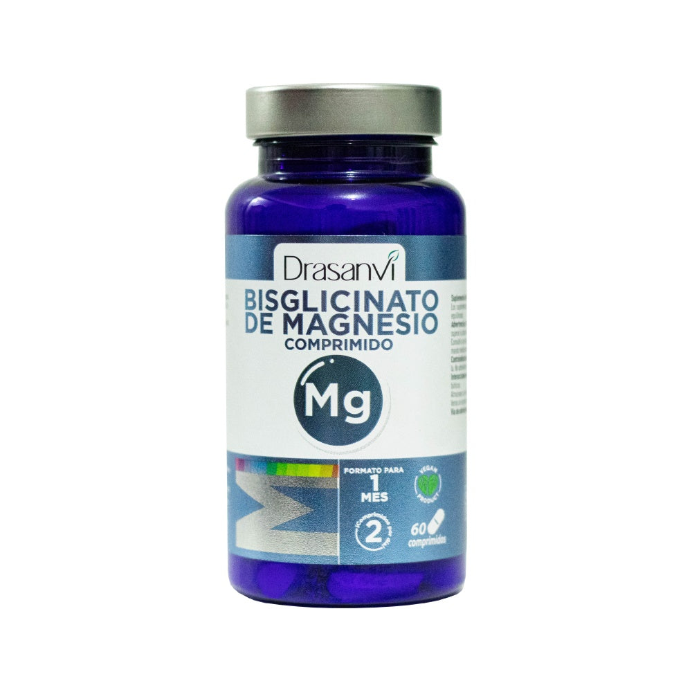 Drasanvi Bisglicinato de Magnesio | 60 comprimidos veganos