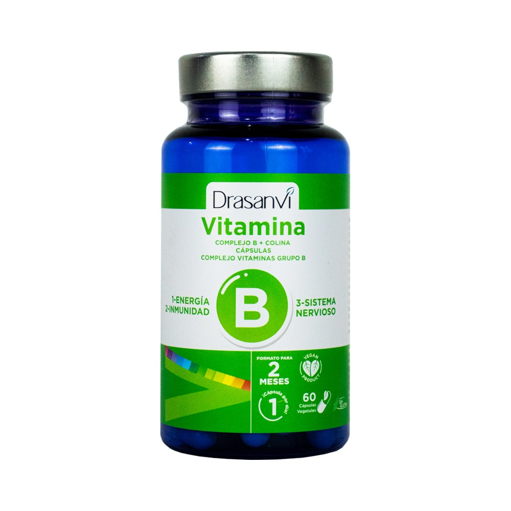 Drasanvi Complejo B + Colina | 60 cápsulas vegetales