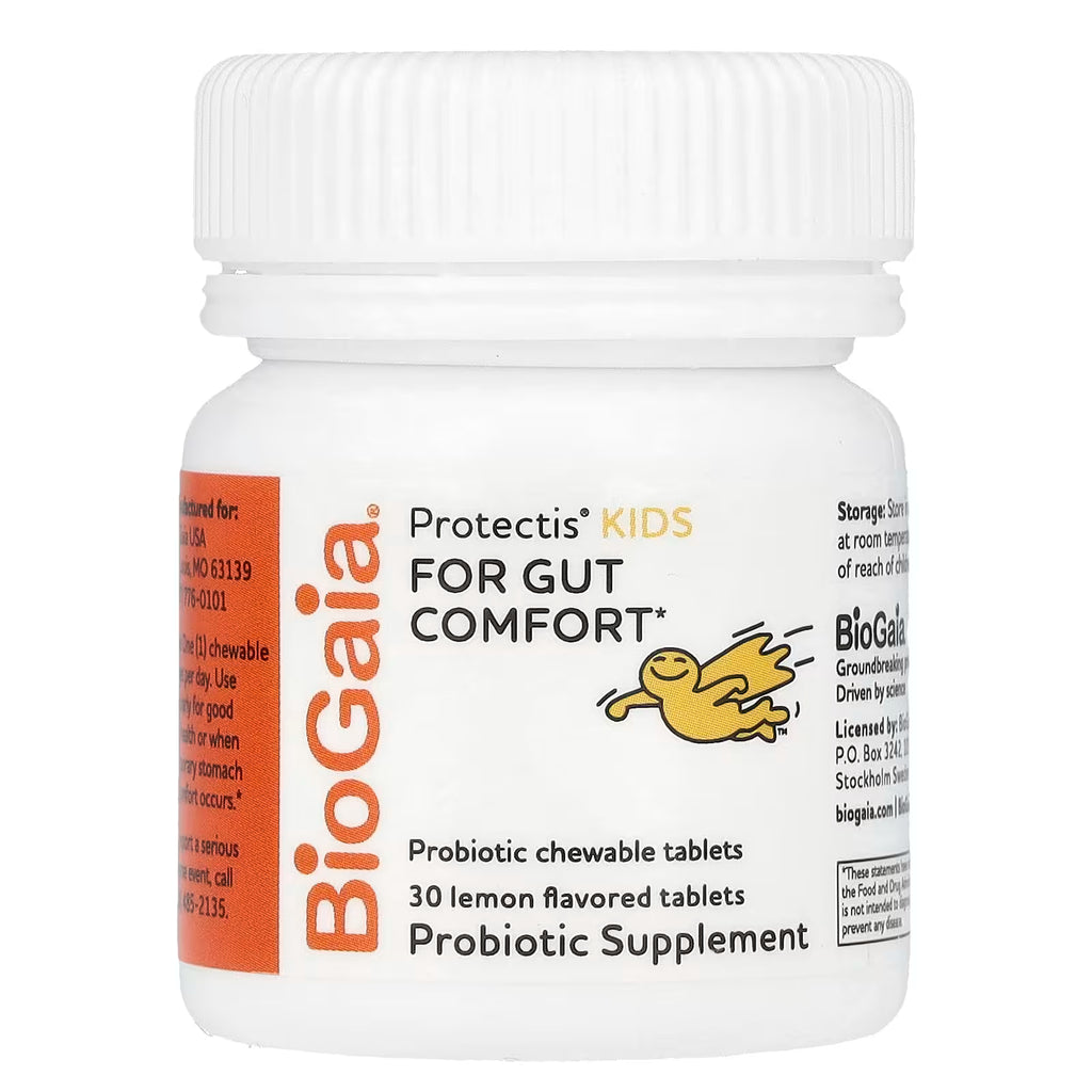 BioGaia Protectis Kids Bienestar Intestinal Sabor Limón 30 Comprimidos -  Masticable