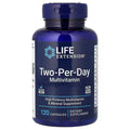 Life Extension, Multivitamínico para dos tomas diarias, 120 cápsulas