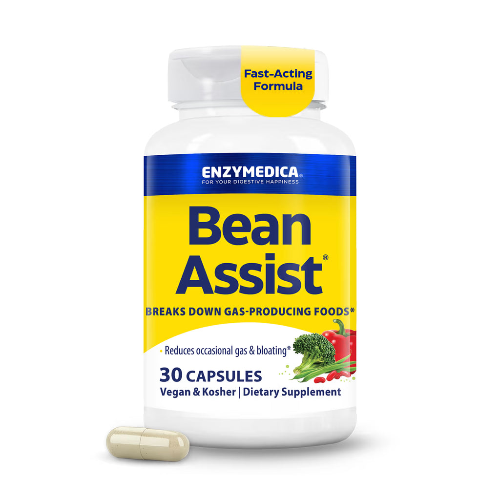 Enzymedica BeanAssist® | Apoyo Digestivo para Legumbres, 30 cápsulas