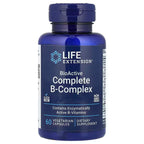 Life Extension, Complejo B completo bioactivo, 60 cápsulas