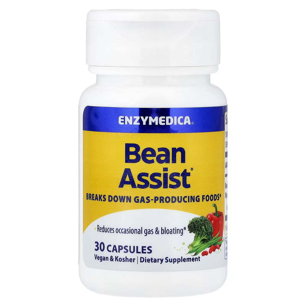 Enzymedica BeanAssist® | Apoyo Digestivo para Legumbres, 30 cápsulas