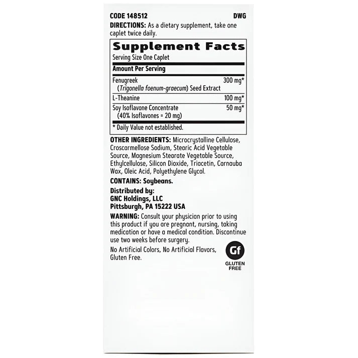 GNC Women's Menopause Formula – Alivio de Menopausia (60 Tab)