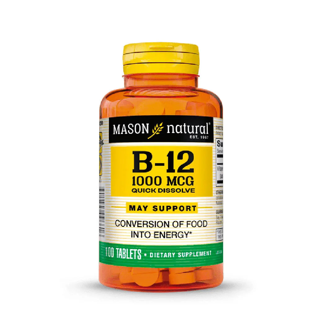 Mason Vitamina B12 1000 mcg - 100 Tabletas