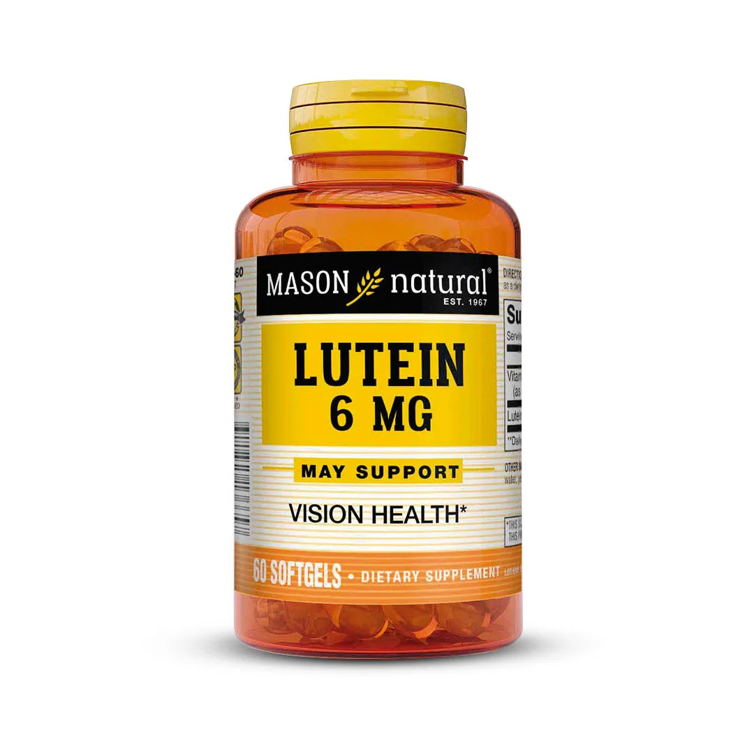 Mason Luteína 6 mg Salud Ocular y Visión x 60 Softgels