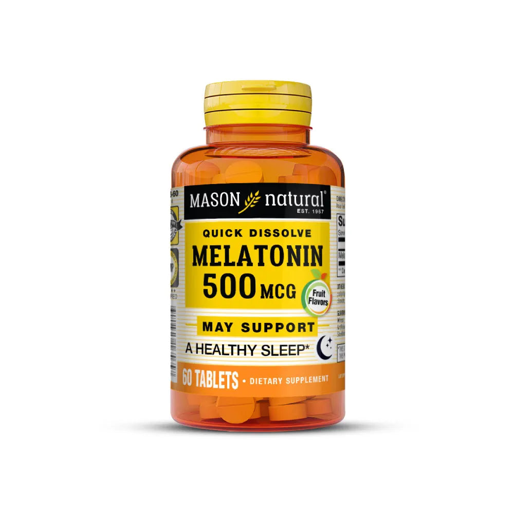 Mason Melatonina 500 mcg Sueño Sublingual x 60 Tab