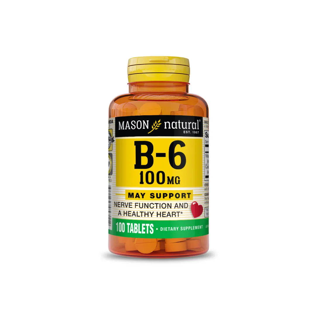 Mason Vitamina B6 100 mg Sistema Nervioso x 100 Tab
