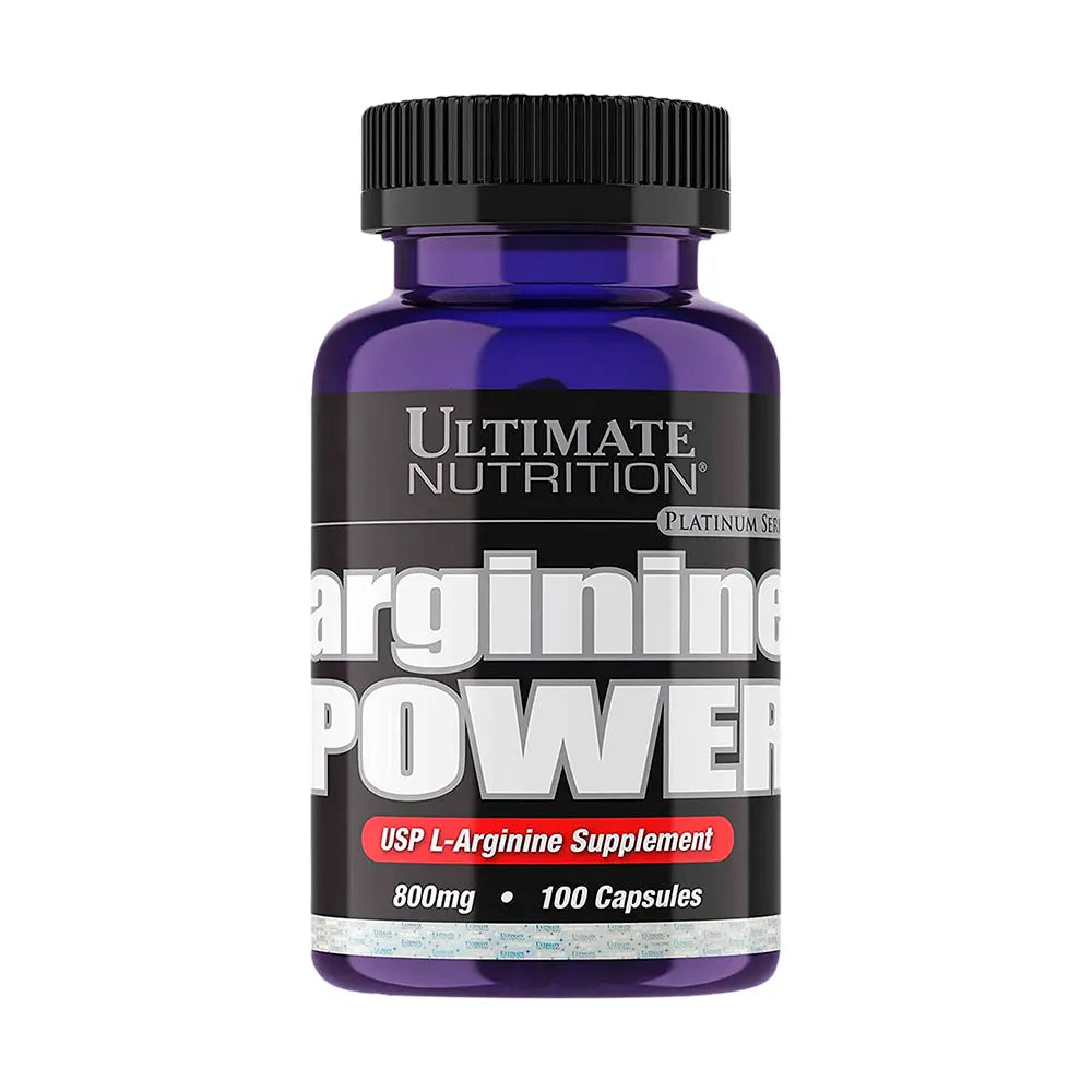 Arginine Power 800mg 100 Caps - Precursor de Óxido Nítrico