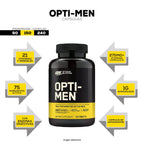 ON Opti-Men 150 Caps - Multivitamínico para Hombres