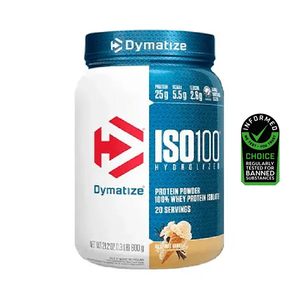 ISO 100 Hydrolyzed Vainilla 1.34lb (600g) - Proteína Aislada Hidrolizada