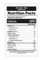 ISO 100 Hydrolyzed Vainilla 1.34lb (600g) - Proteína Aislada Hidrolizada