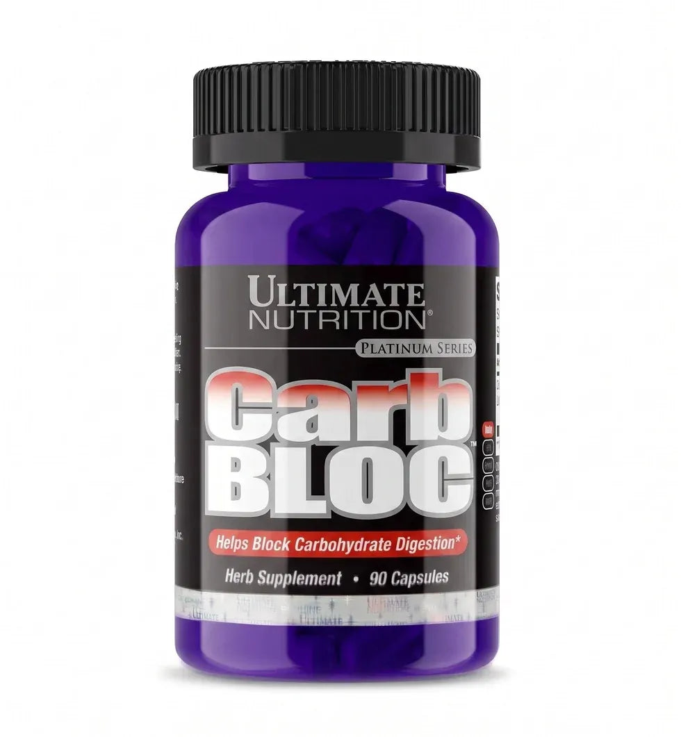 Ultimate Nutrition Carb Bloc 90 Caps - Bloqueador de Carbohidratos