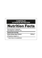 Ultimate Nutrition Carb Bloc 90 Caps - Bloqueador de Carbohidratos