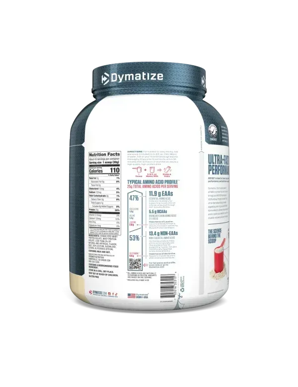 ISO 100 Hydrolyzed Vainilla 3lb (1.37kg) - Proteína Aislada Hidrolizada