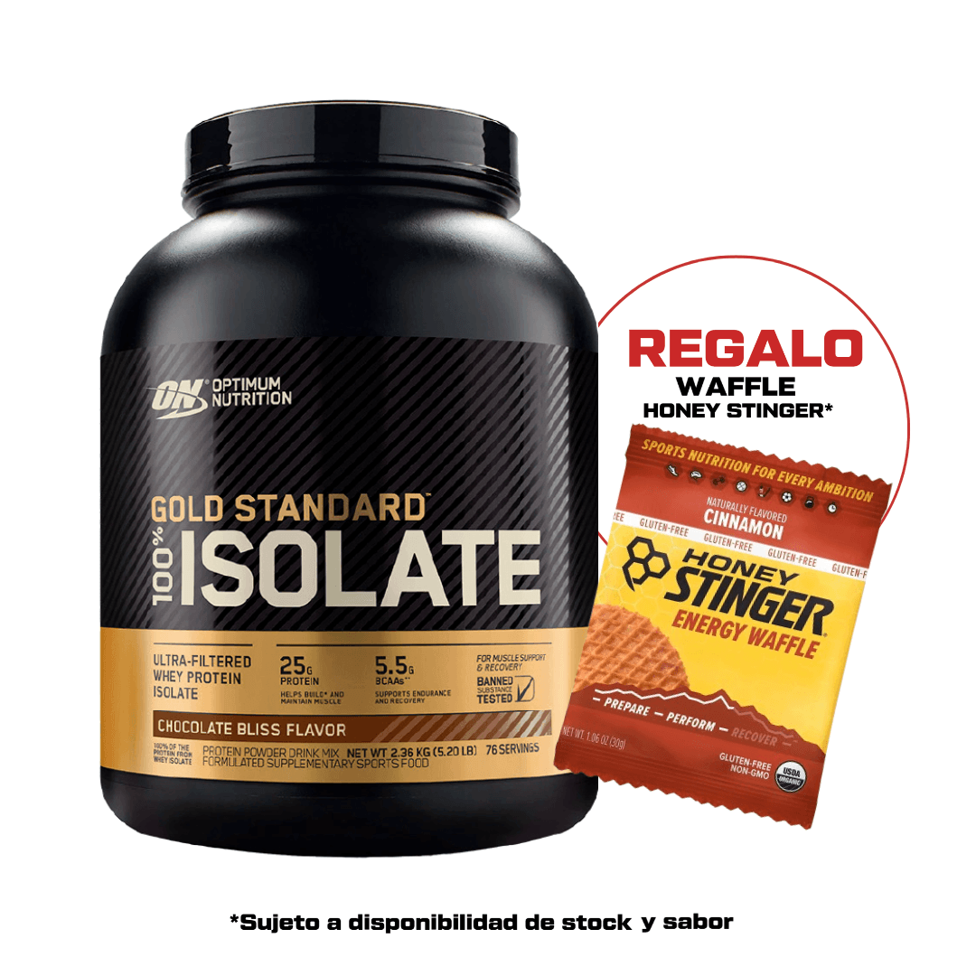 ON Gold Standard 100% Isolate 5lb - Proteína Aislada Premium