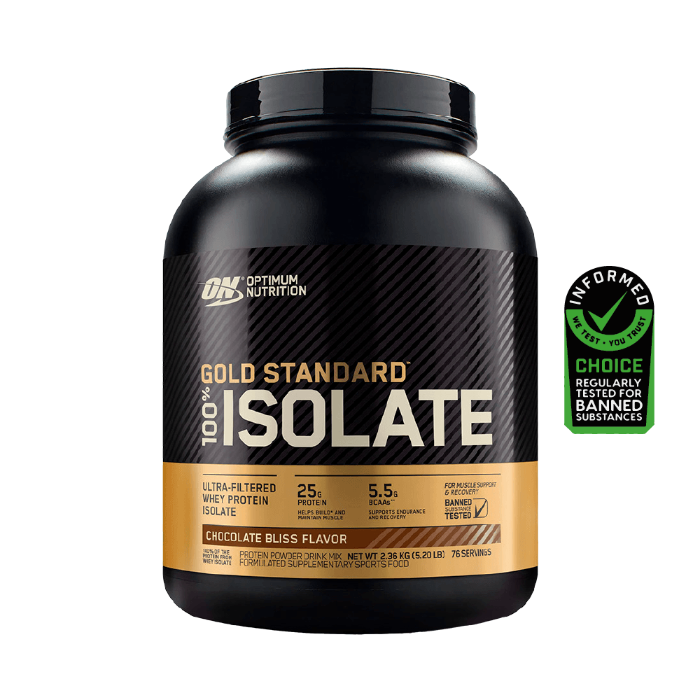 ON Gold Standard 100% Isolate 5lb - Proteína Aislada Premium
