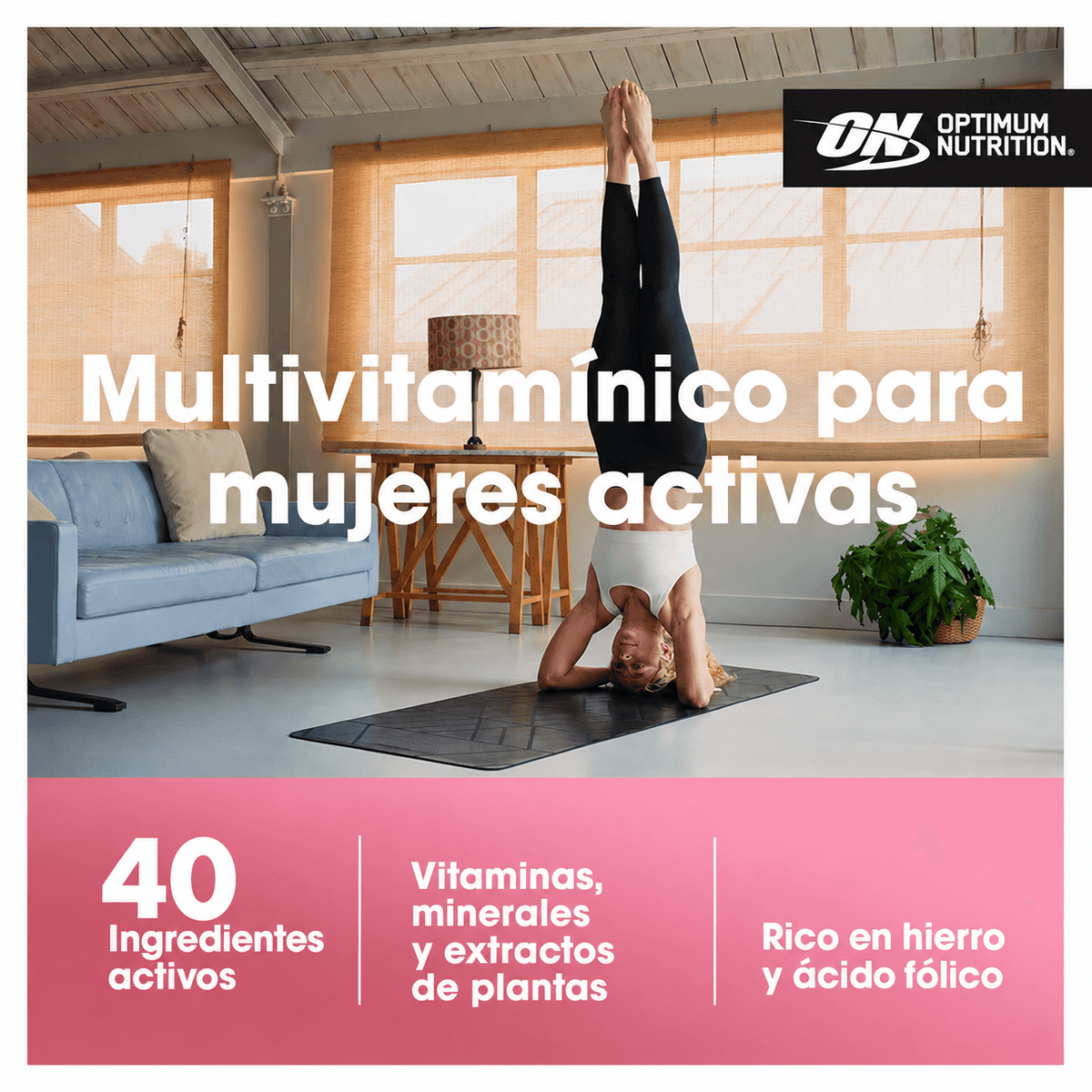 ON - Opti-Women 60 Caps - Multivitamínico para Mujeres
