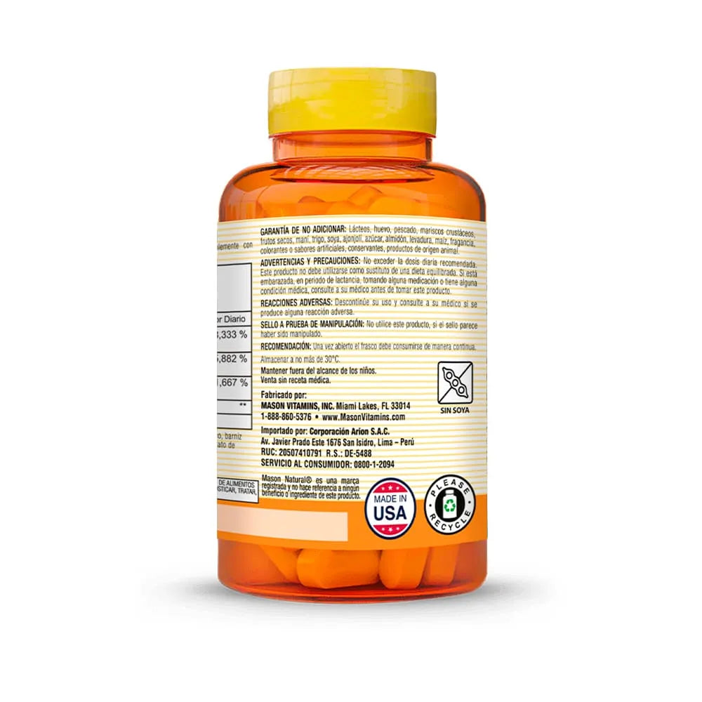 Mason Neuro Complex con Ácido Alfa Lipoico x 60 Tab