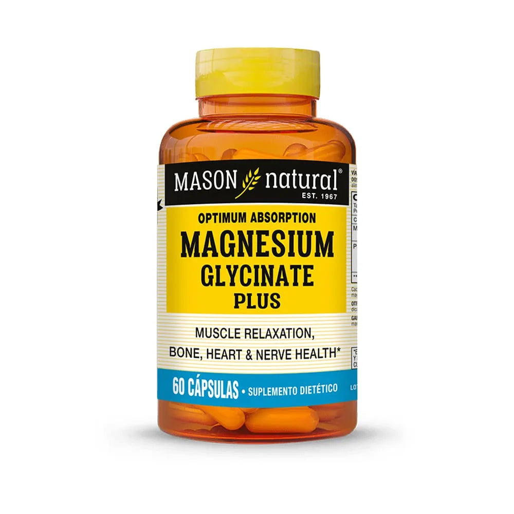 Mason Glicinato de Magnesio Plus Absorción x 60 Cap