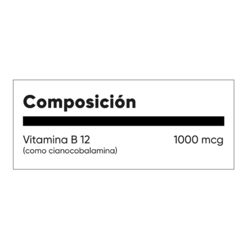 Mason Vitamina B12 1000 mcg - 100 Tabletas