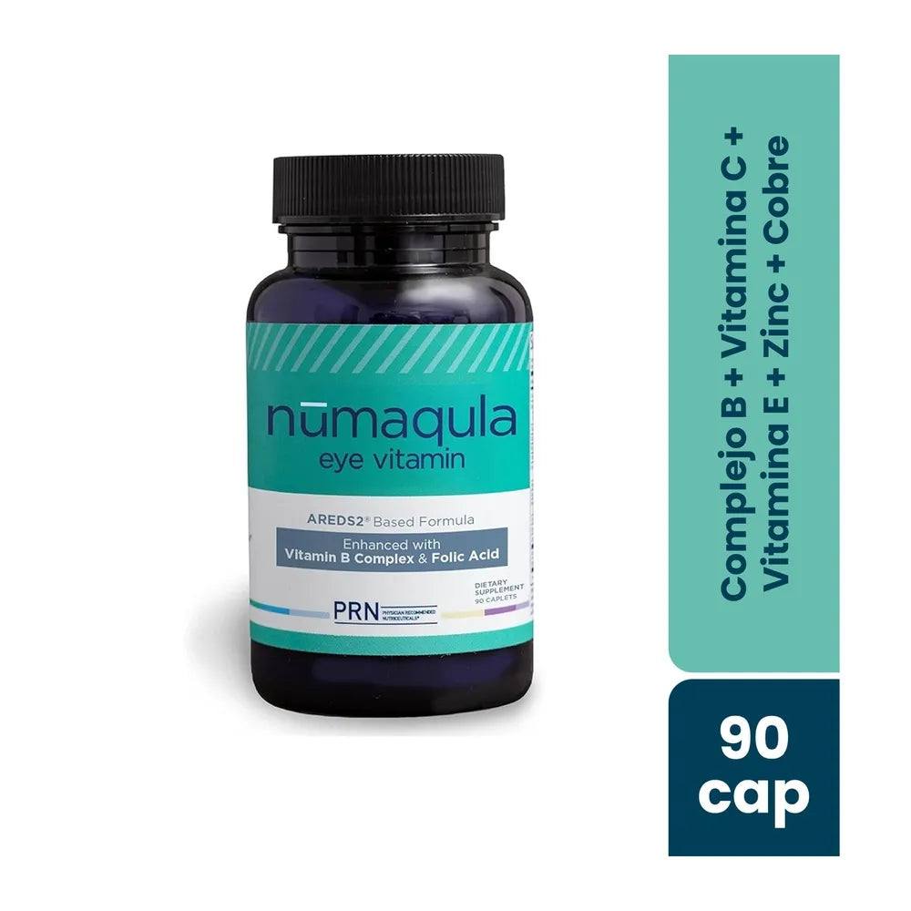 Numaqula Eye Vitamin Frasco 90 Tabletas - Suplemento para la Salud Visual
