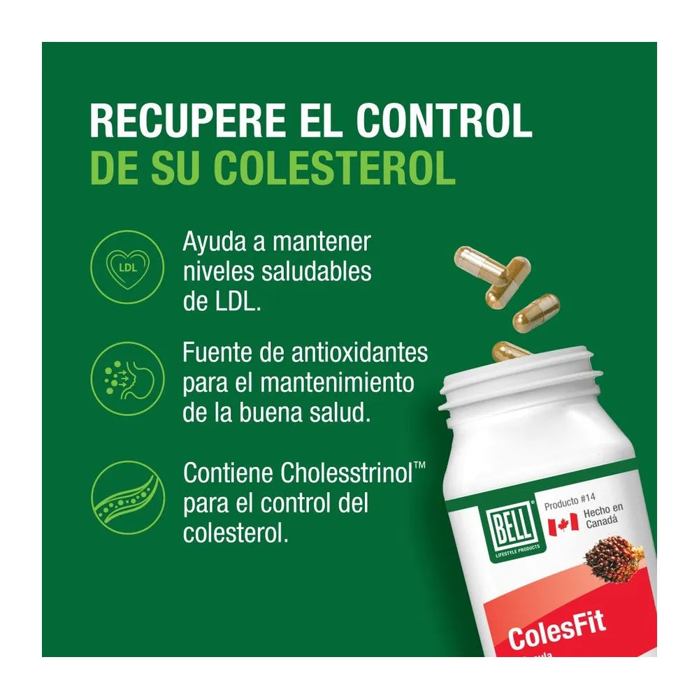 Bell Lifestyle ColesFit #14 Colesterol - 30 Cáps