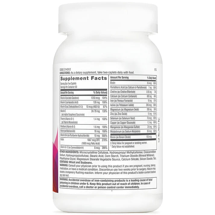 GNC Fórmula Prenatal con Hierro (120 Cápsulas) – Suplemento Embarazo