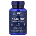 Neuro-Mag®, L-treonato de magnesio 48 mg, 90 cápsulas vegetales