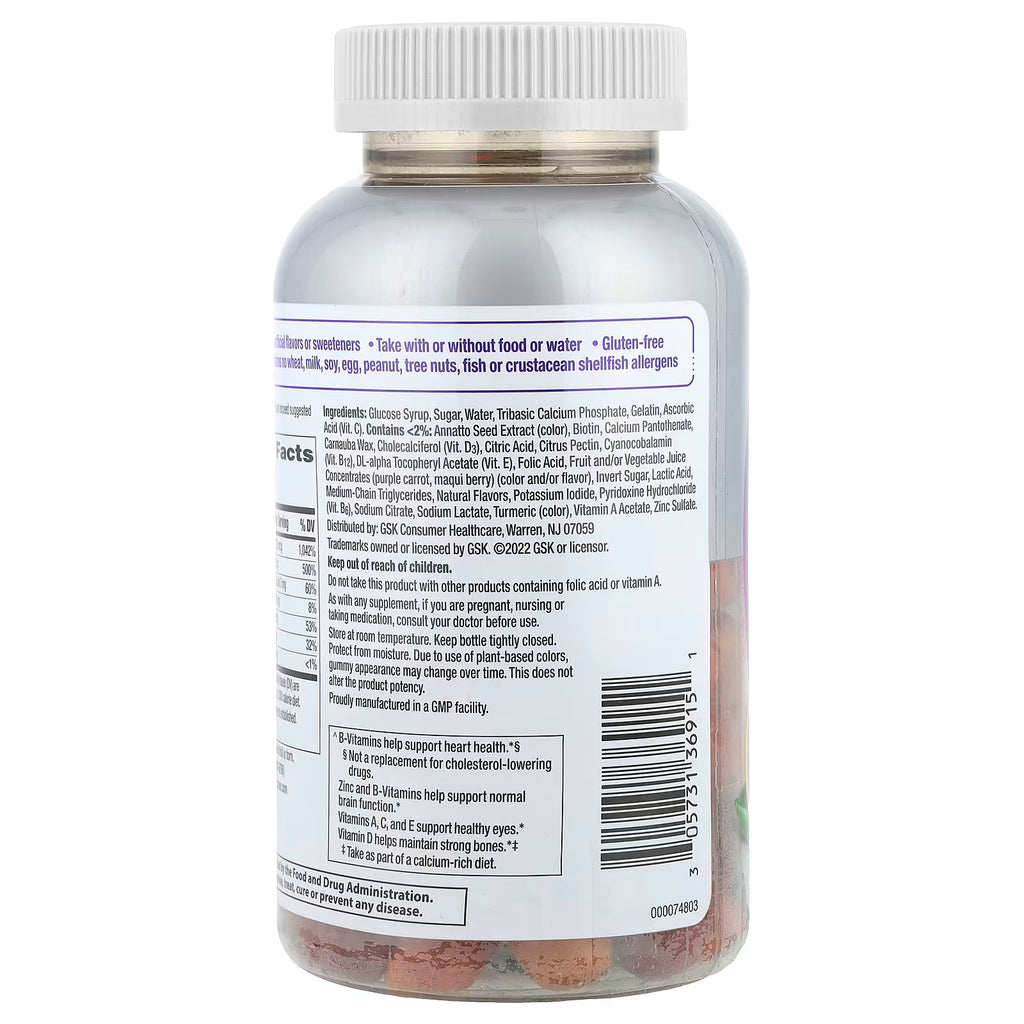 Centrum Silver Women 50+ Multigummies Frutos Naturales Surtidos 140 Gomitas