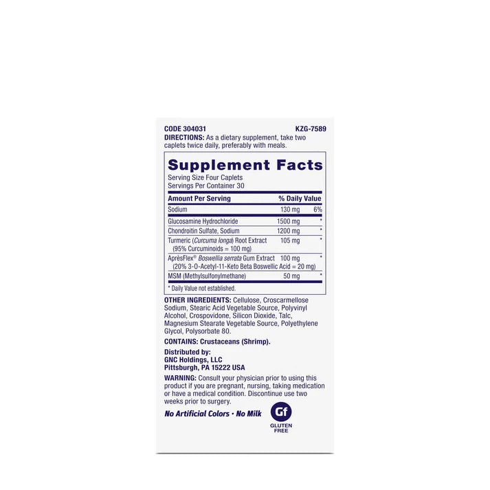 GNC TriFlex Fast-Acting – Acción Rápida para Articulaciones