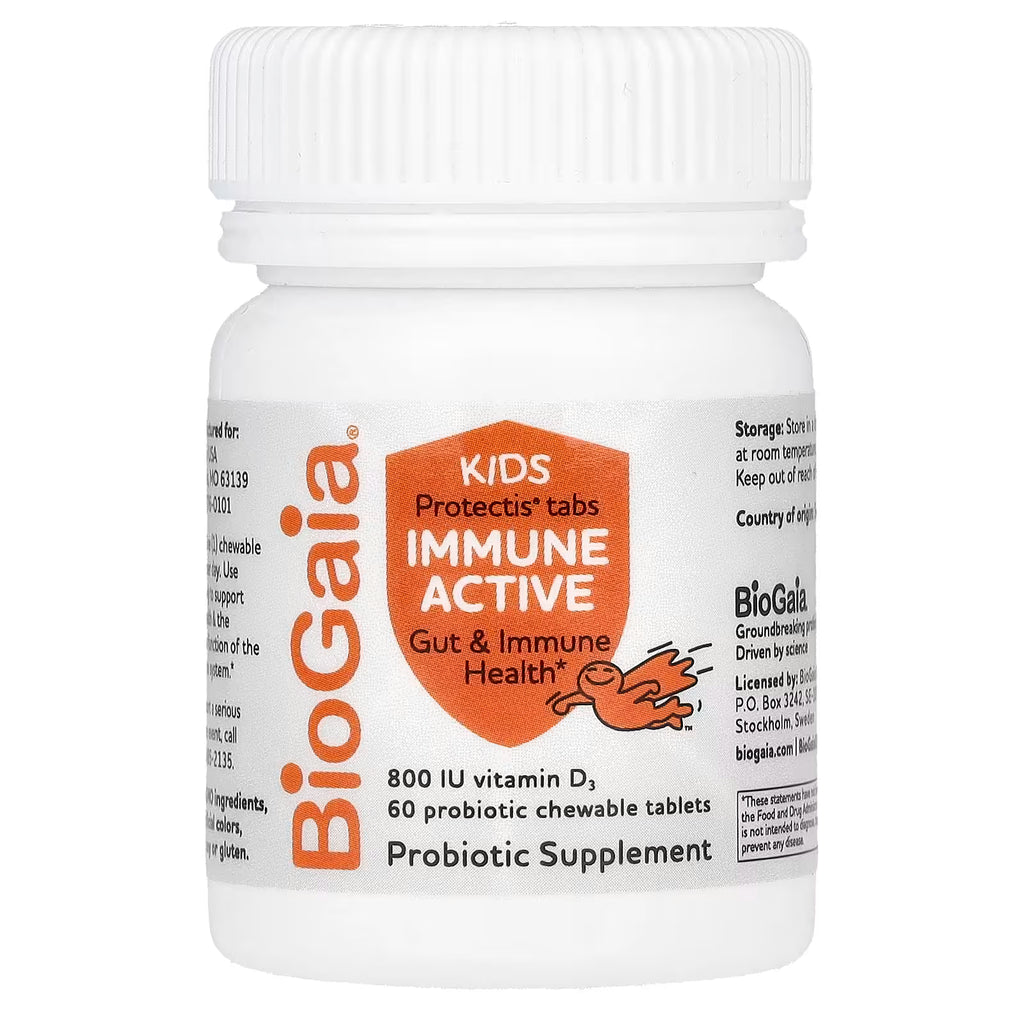 BioGaia Protectis Kids Immune Active Sabor Naranja 60 Comprimidos -  Masticable