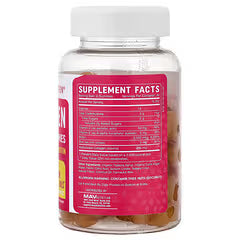 MAV Nutrition, Gominolas de colágeno con biotina, limón dulce, 60 gominolas