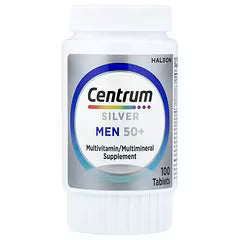 Centrum Silver Men 50+ Multivitamínico 100 Comprimidos - Mayores de 50 Años