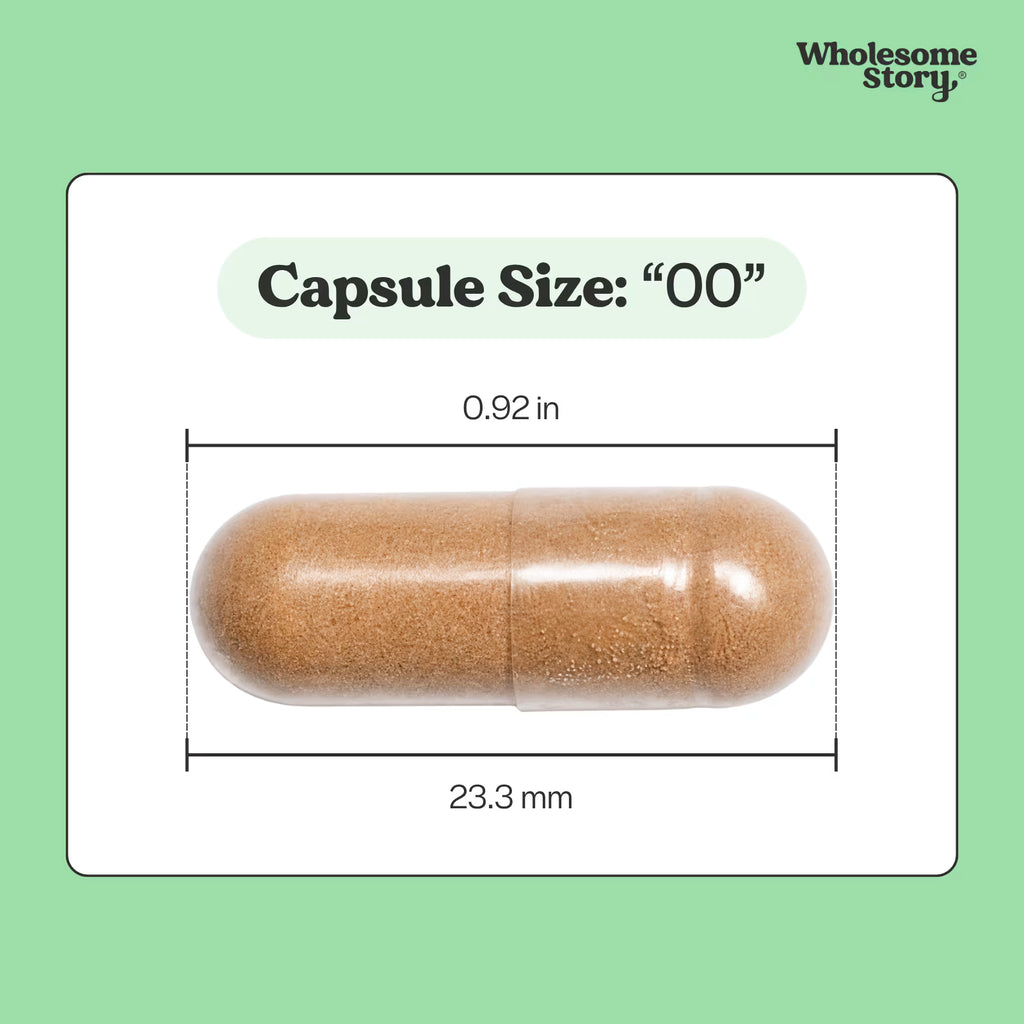 Wholesome Story Saw Palmetto Orgánico 500 mg | 100 cápsulas vegetarianas