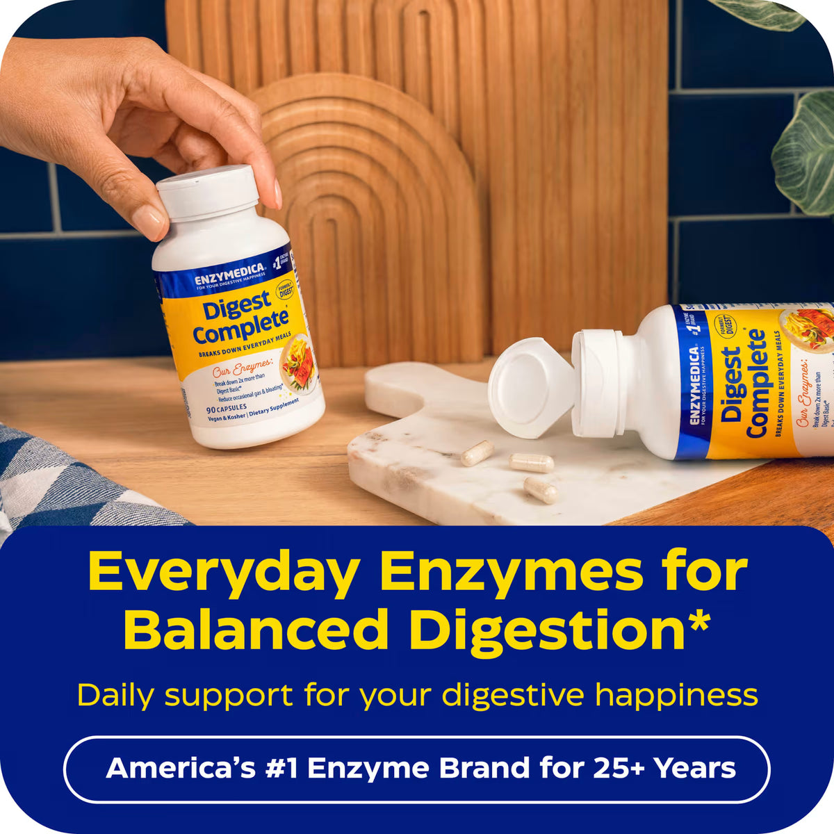 Enzymedica Digest Complete® | Enzimas Digestivas, 90 cápsulas