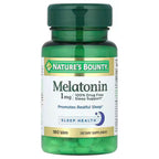 Nature's Bounty, Melatonina, 1 mg, 180 comprimidos