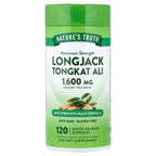 Nature’s Truth Tongkat Ali Longjack 1600 mg equivalentes | 120 cápsulas