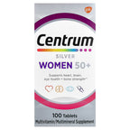 Centrum Silver Women 50+ Multivitamínico 100 Comprimidos, +50 Años