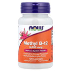 Methyl B-12 5000 mcg de NOW Foods – Máxima Concentración con Folato
