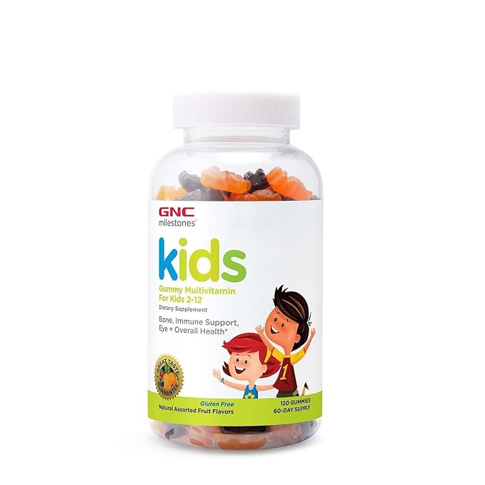 GNC Milestones Gomitas de DHA para Niños (2-12 Años) – 120 Gomitas