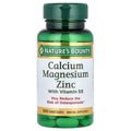 Calcium Zinc and Magnesium with Vitamin D3, 100 cápsulas recubiertas