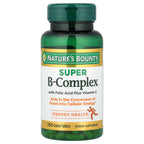 Súper complejo B con ácido fólico más vitamina C, 150 comprimidos